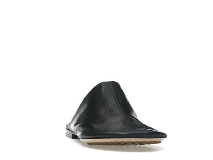 Bottega Veneta Leather Dot Sock Slippers Black (Women's)