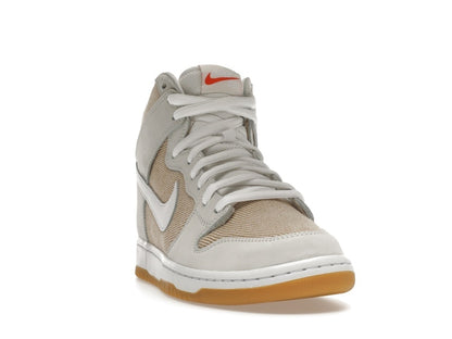 Nike SB Dunk High Pro ISO Orange Label Unbleached Natural