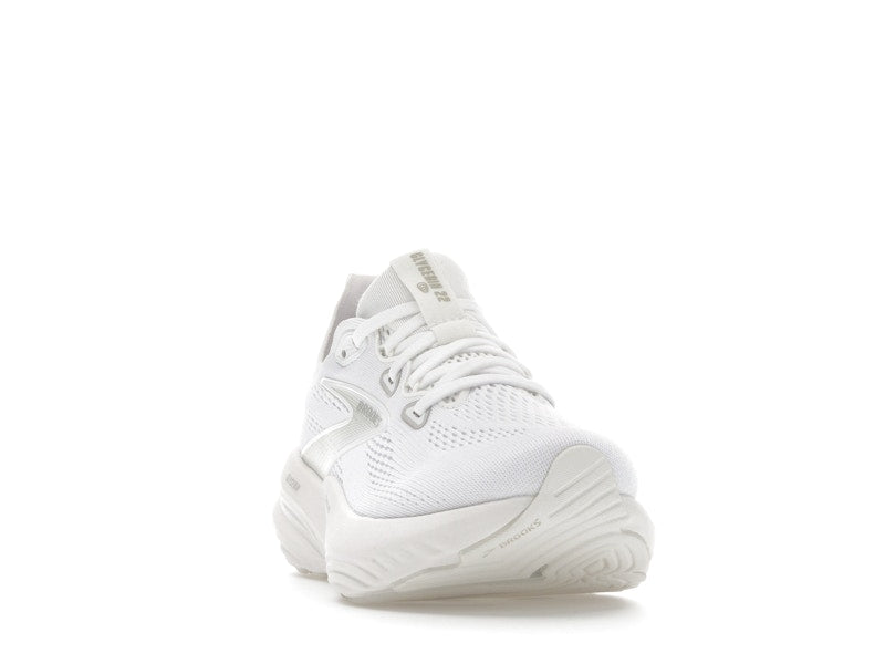 Brooks Glycerin 22 White White Grey (Women's)