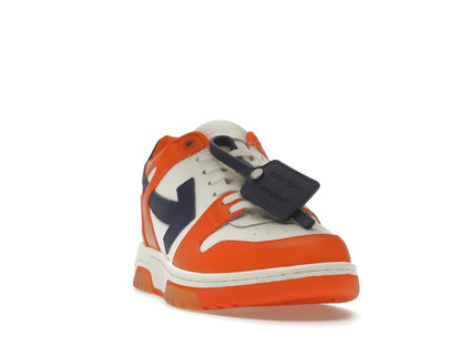 OFF-WHITE Out Of Office OOO Low Tops White Orange Blue