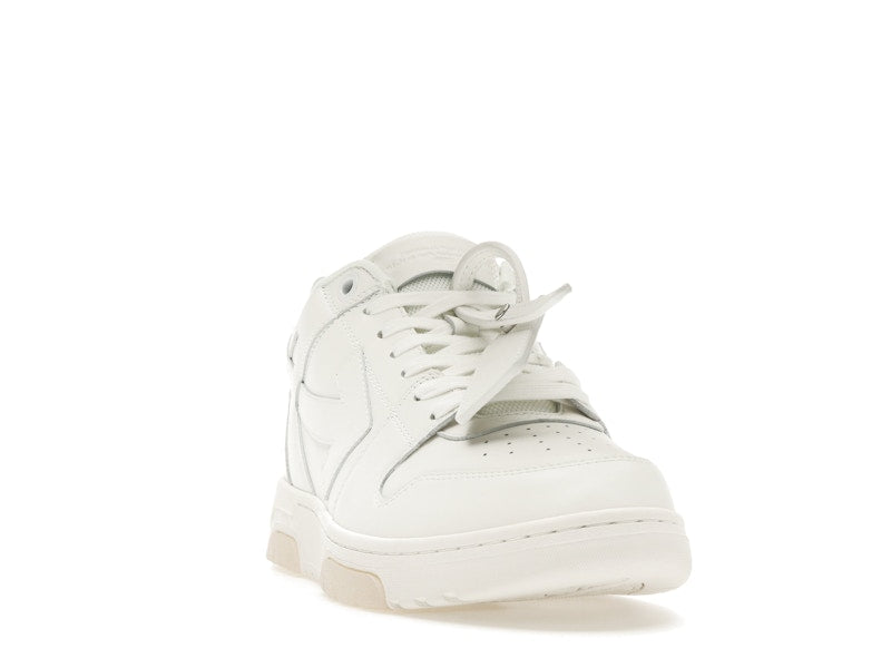 OFF-WHITE Out Of Office OOO Low Tops Triple White