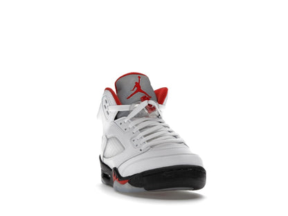 Jordan 5 Retro Fire Red Silver Tongue (2020) (GS)