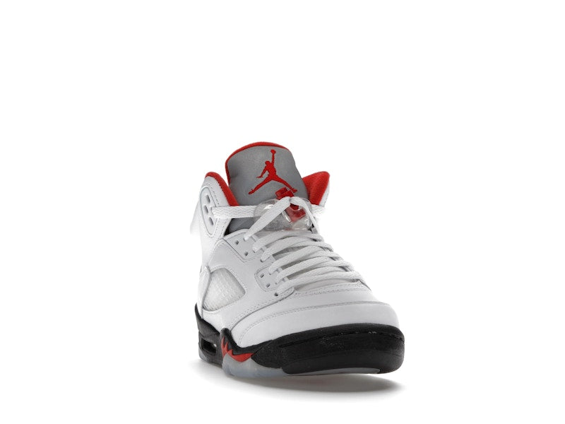 Jordan 5 Retro Fire Red Silver Tongue (2020) (GS)