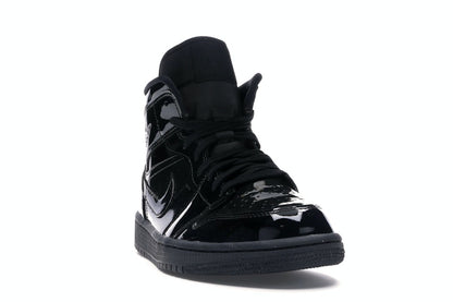 Jordan 1 Mid SE Triple Black Patent (Women's)