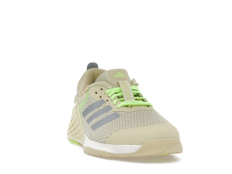 adidas Dropset 3 Strength Powder Yellow Matte Silver Lucid Lemon (Women's)