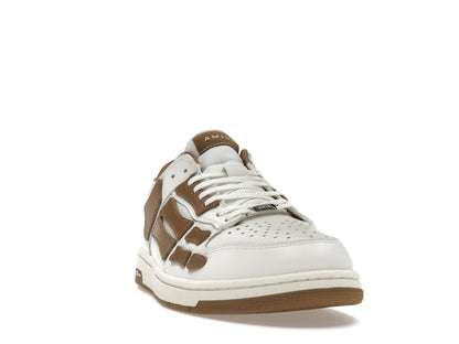 AMIRI Skel Top Low White Brown White
