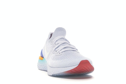 Nike Epic React Flyknit 2 White Hyper Jade Ember Glow (Women's)