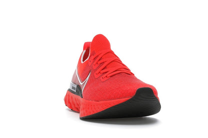 Nike React Infinity Run Flyknit Bright Crimson Black