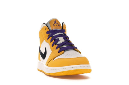 Jordan 1 Mid SE Lakers (GS)