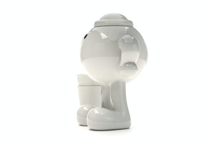James Jarvis Glazed Porcelain Teapot White