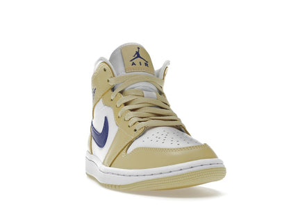 Jordan 1 Mid Lemon Wash Lapis (Women's)