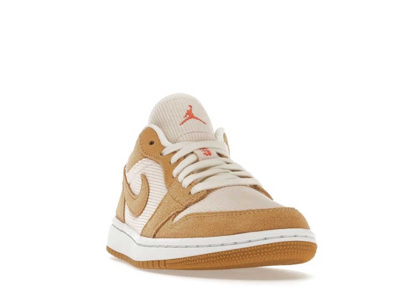 Jordan 1 Low SE Twine Orange Quartz Corduroy (Women's)