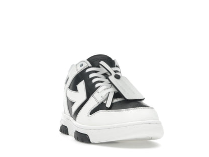 OFF-WHITE Out Of Office OOO Low Tops Black White