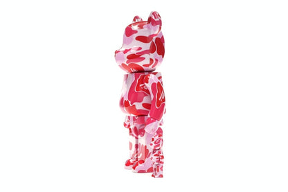 Bearbrick A Bathing Ape ABC Camo 100% & 400% Set Pink