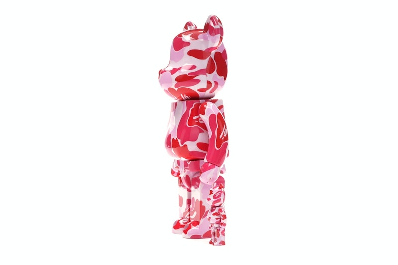 Bearbrick A Bathing Ape ABC Camo 100% & 400% Set Pink