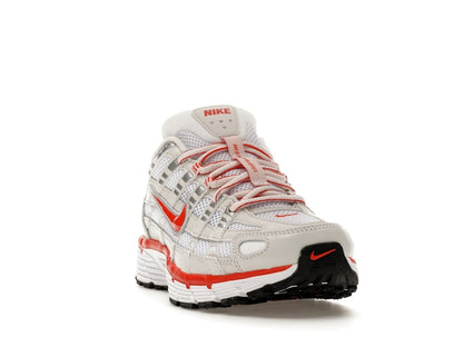 Nike P-6000 White Platinum Tint Black Picante Red (Women's)