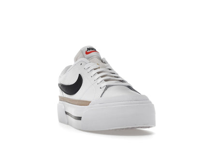 Nike Court Legacy Lift White Black (Women's)