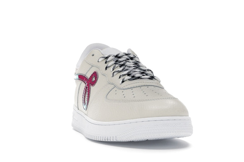 John Geiger GF-01 Off-White Pebbled Leather