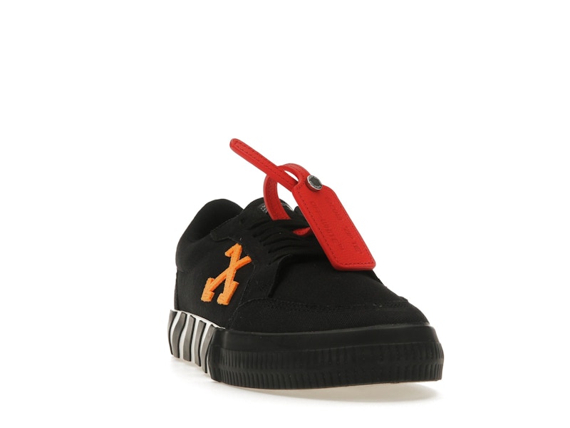 OFF-WHITE Vulcanized Low Black Orange Canvas