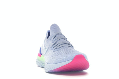 Nike Epic React Flyknit 2 Hydrogen Blue Sapphire Hyper Pink