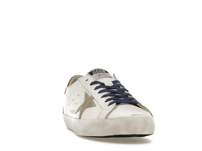 Golden Goose Super-Star White Ice Brown Blue