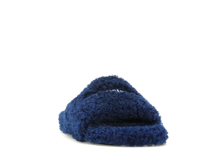 Balenciaga Furry Slide Blue
