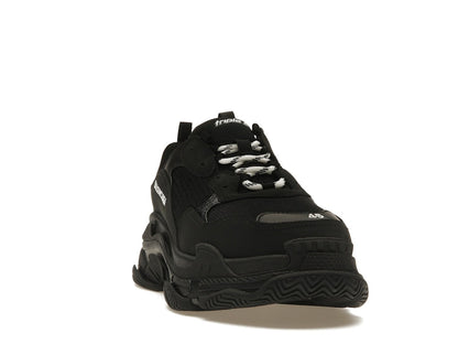 Balenciaga Triple S Black White Laces