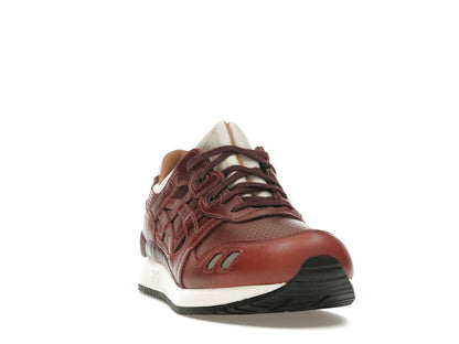ASICS Gel-Lyte III Packer Shoes x J. Crew Oxblood Leather