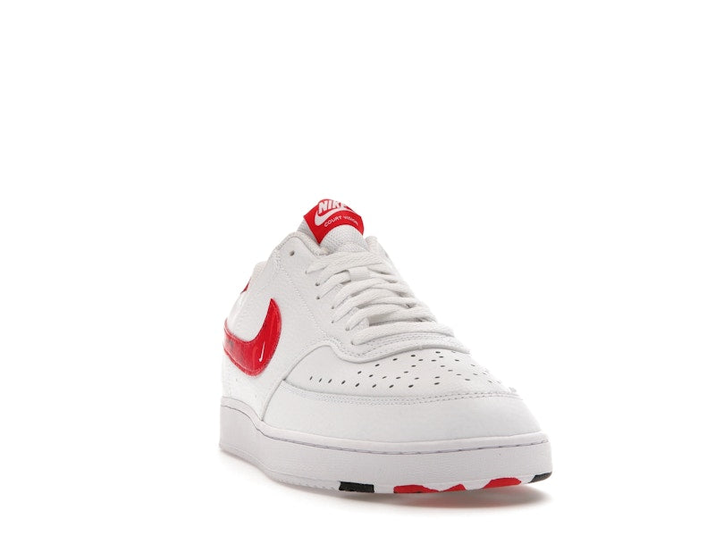 Nike Court Vision Low Swoosh Print Red