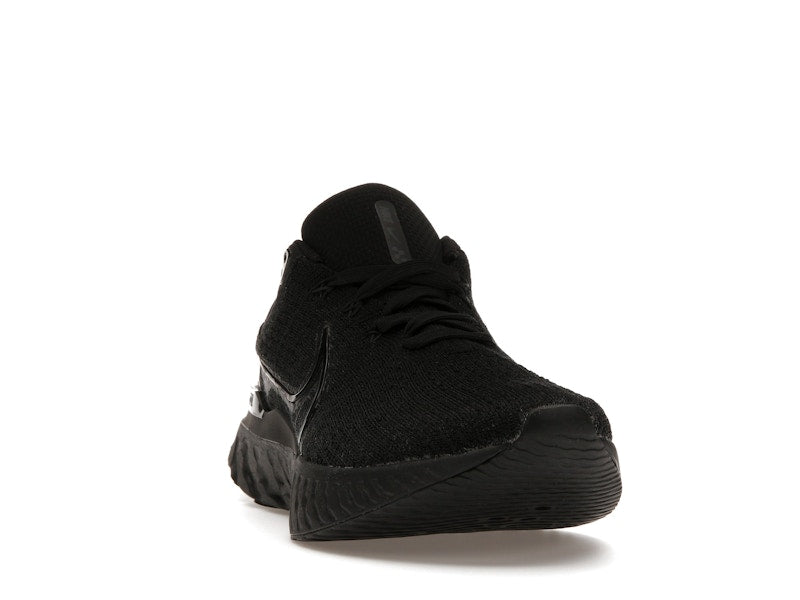Nike React Infinity Run Flyknit 3 Triple Black