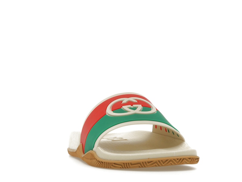 Gucci Slides Interlocking G Orange (Women's)