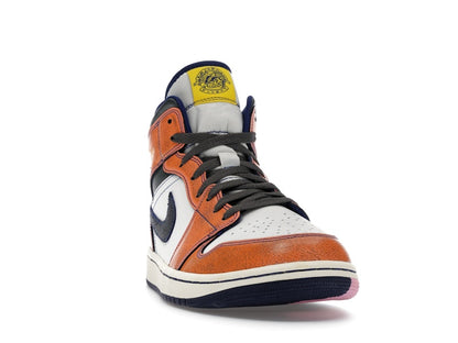 Jordan 1 Mid SE Summit White Crimson Bliss Deep Royal Blue Iron Grey