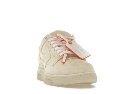 Off-White Out Of Office Suede Beige Pink
