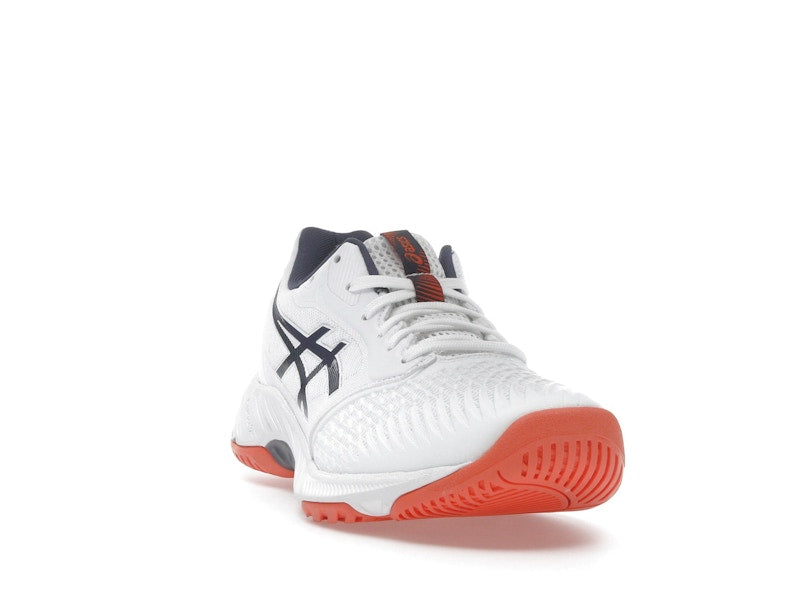 ASICS Netburner Ballistic FF 3 White Indigo Fog
