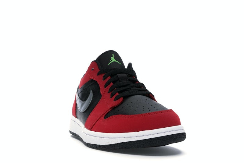 Jordan 1 Low Black Green Pulse Gym Red