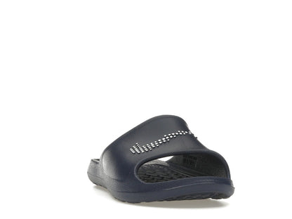 Nike Victori One Shower Slide Polka Dot Swoosh Midnight Navy