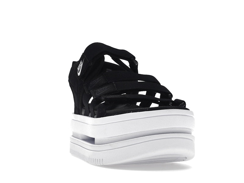 Nike Iconic Classic Sandal Black White White (Women's)