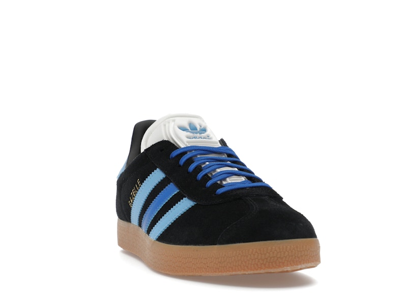 adidas Gazelle Black Light Blue (Women's)