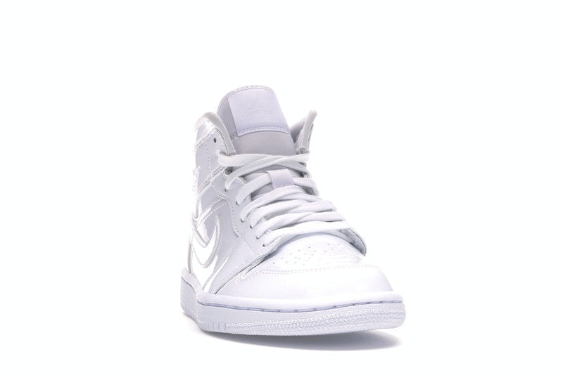 Jordan 1 Mid Triple White (Women's)