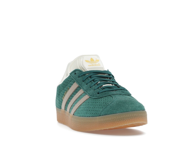 adidas Gazelle Collegiate Green Wonder Beige Gold Metallic