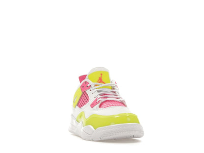 Jordan 4 Retro White Lemon Pink (PS)