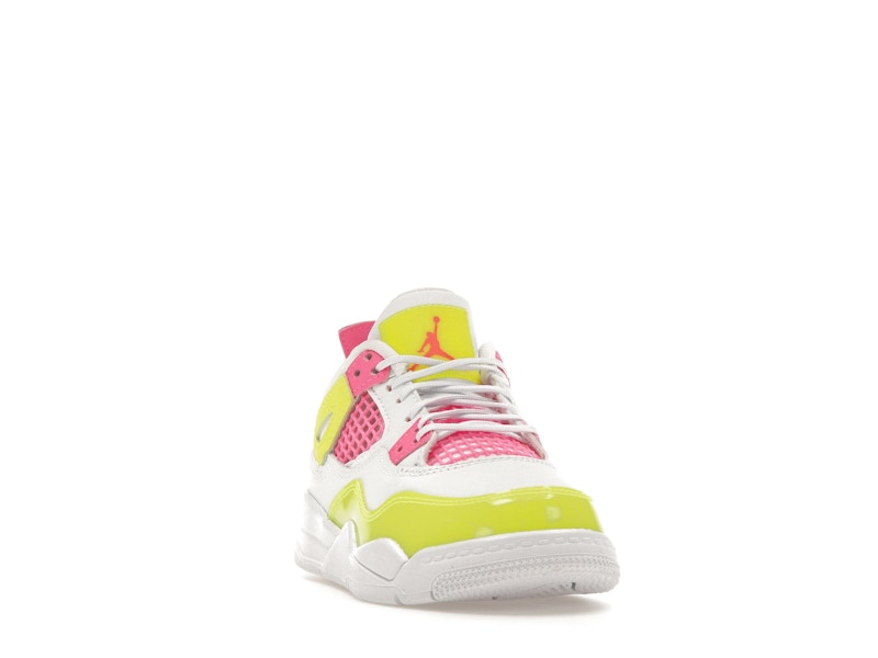 Jordan 4 Retro White Lemon Pink (PS)