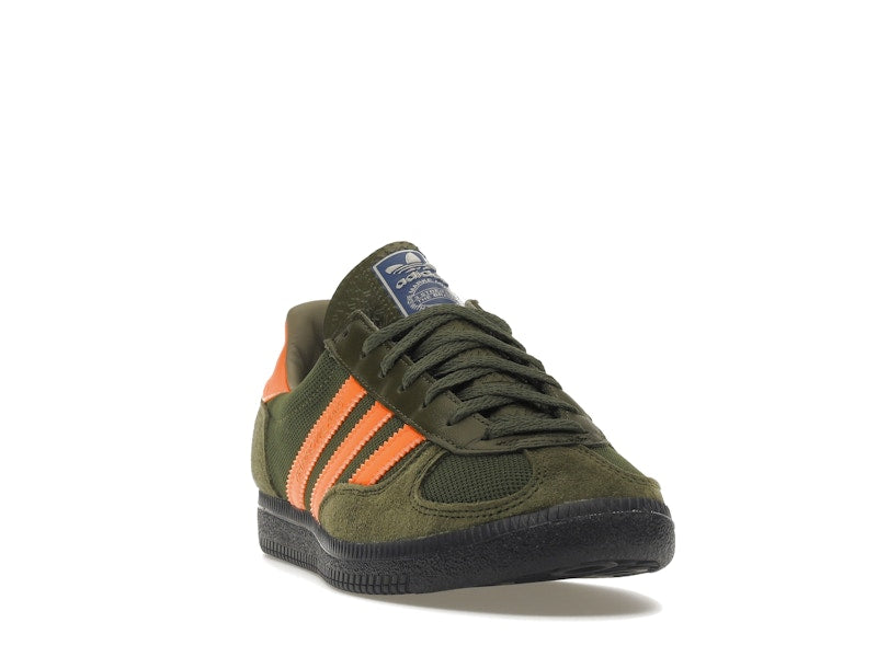 adidas Barrowland SPZL Dust Green Signal Orange