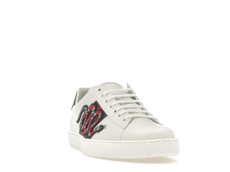 Gucci Ace Embroidered Snake