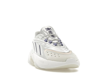 adidas Ozelia Cloud White Dark Purple Beam Green (Women's)