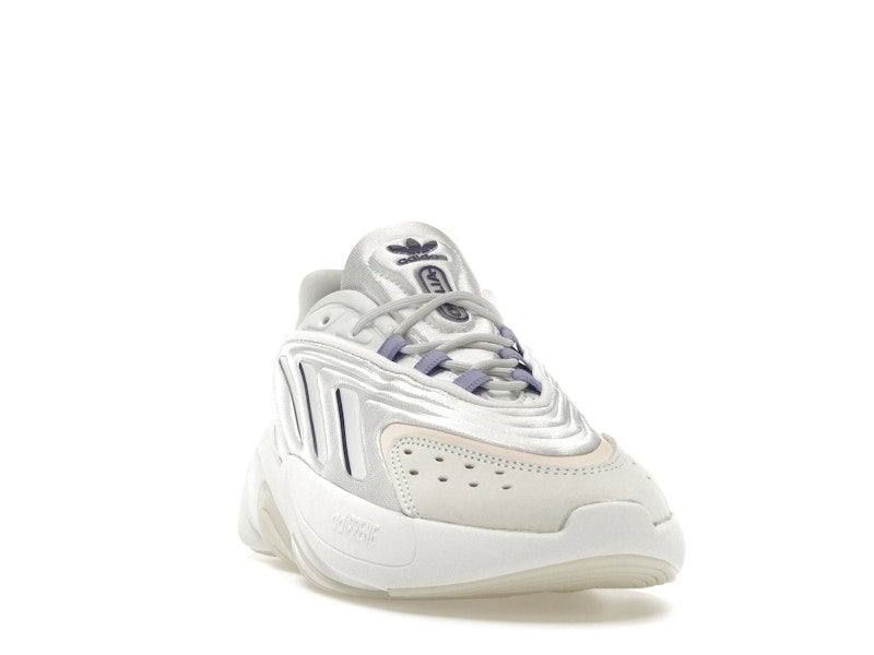 adidas Ozelia Cloud White Dark Purple Beam Green (Women's)