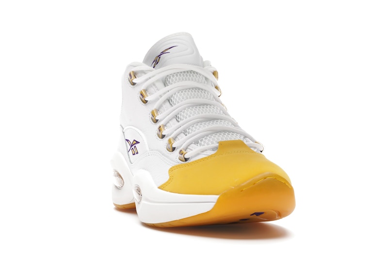 Reebok Question Mid Yellow Toe