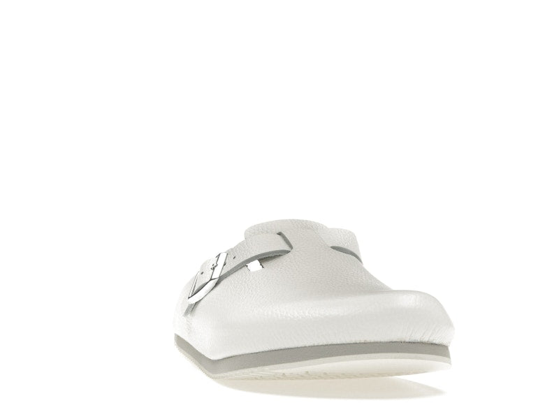 Birkenstock Boston Super Grip Leather White