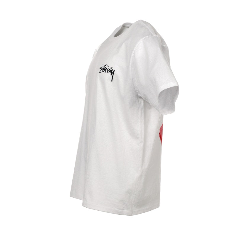 Stussy Fuzzy Dice Tee White