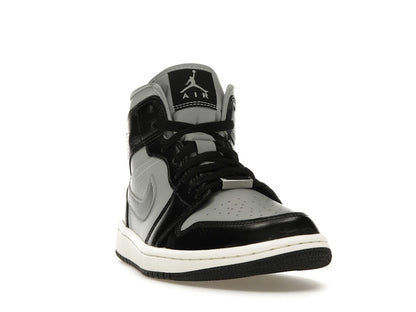 Jordan 1 Mid SE Black Metallic Silver (Women's)